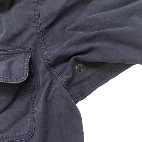 Timberland Chore Barn Coat Workwear Weathergear Leather Utility Jacket Large - Picture 8 of 13